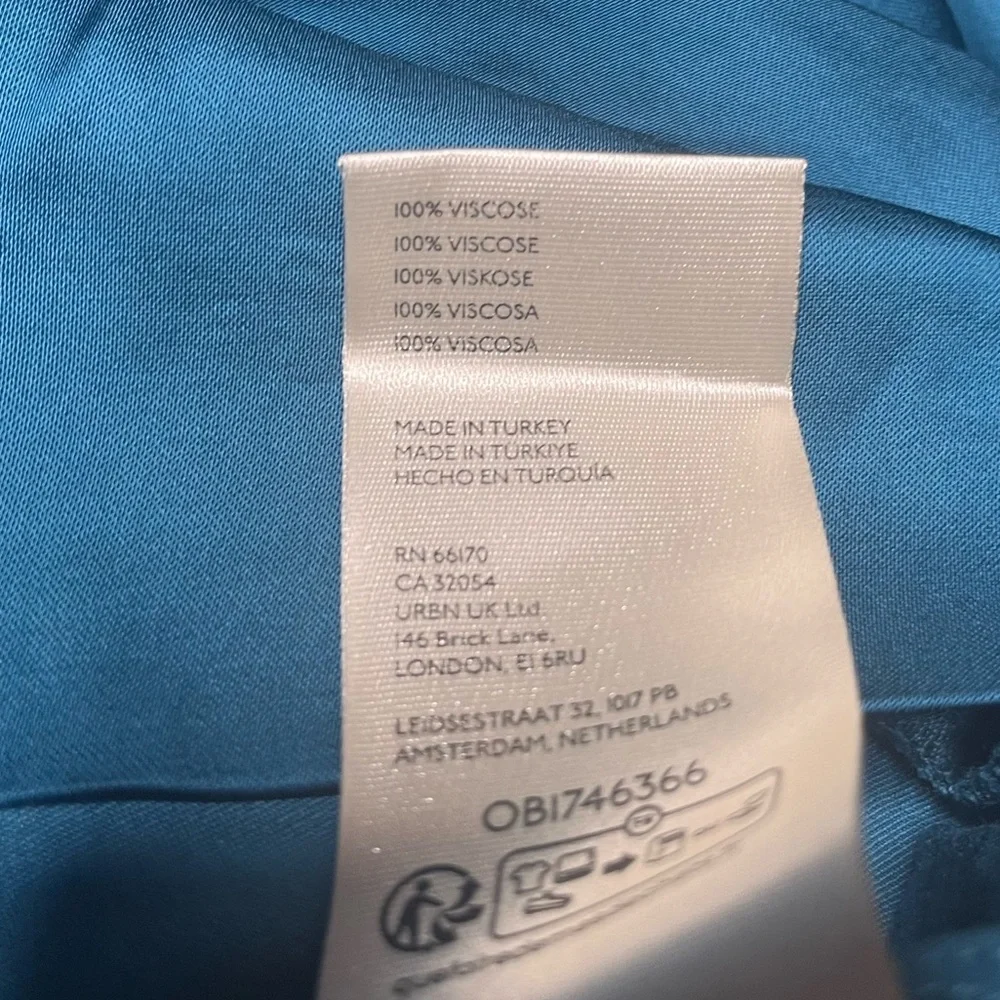 Free People Front Twist Satin Crop Top - Picture 11 of 11